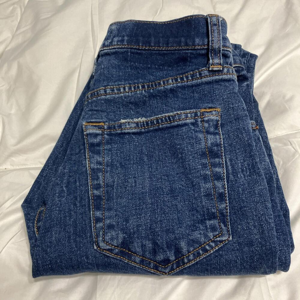 Abercrombie & Fitch Indigo Straight-Leg Women's Jeans